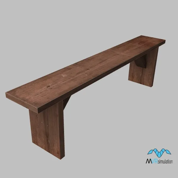 bench-007 — 3D model preview