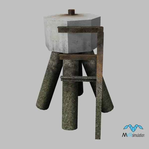 berthing-dolphin-001 — 3D model preview