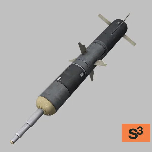 BGM-71E · US · grey — 3D model preview