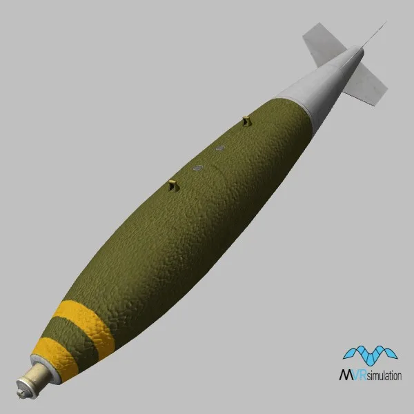 BLU-117 · US · green — 3D model preview