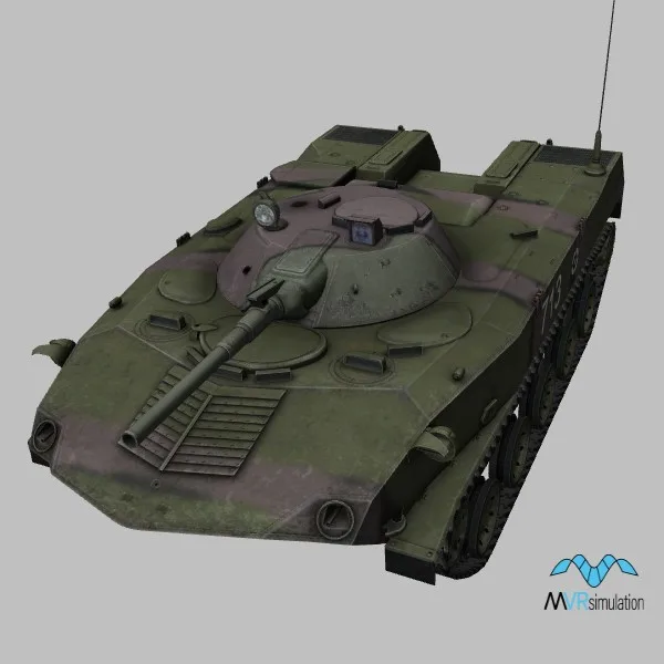 BMD-1 · UA · camo — 3D model preview