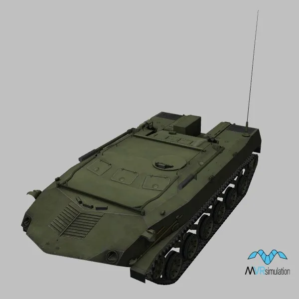 BMD-1KSH · RU · green — 3D model preview