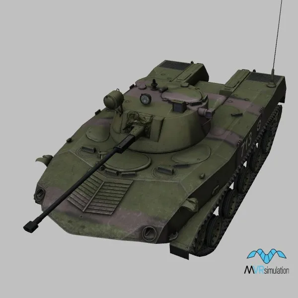 BMD-2 · UA · camo — 3D model preview