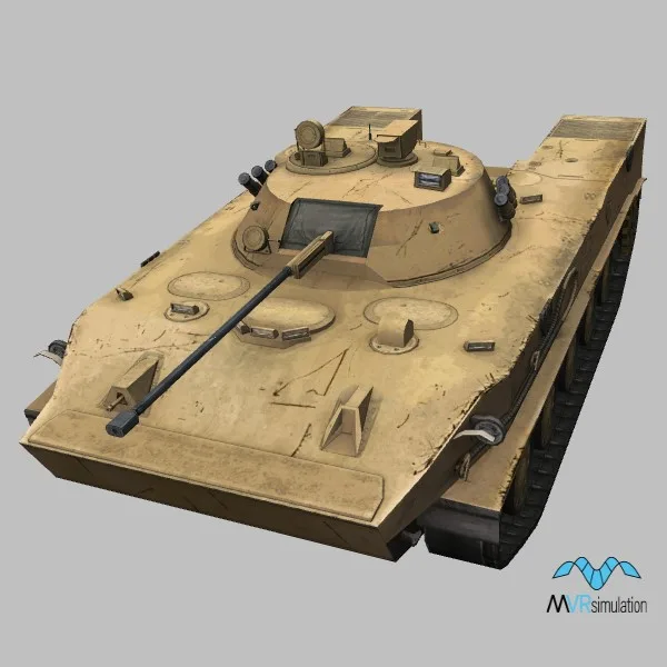 BMD-3 · RU · desert — 3D model preview