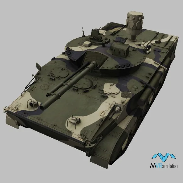 BMP-3M · RU · camo — 3D model preview