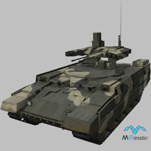 BMPT · RU · camo — 3D model preview
