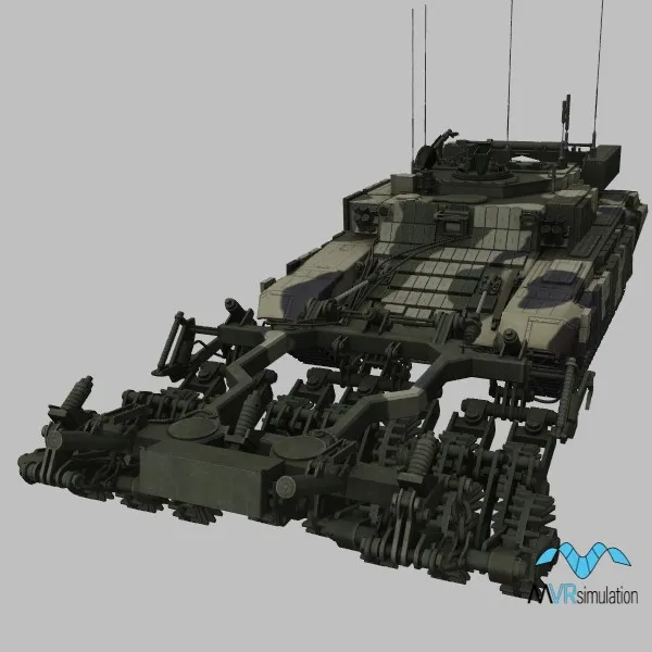 BMR-3MA · RU · camo — 3D model preview