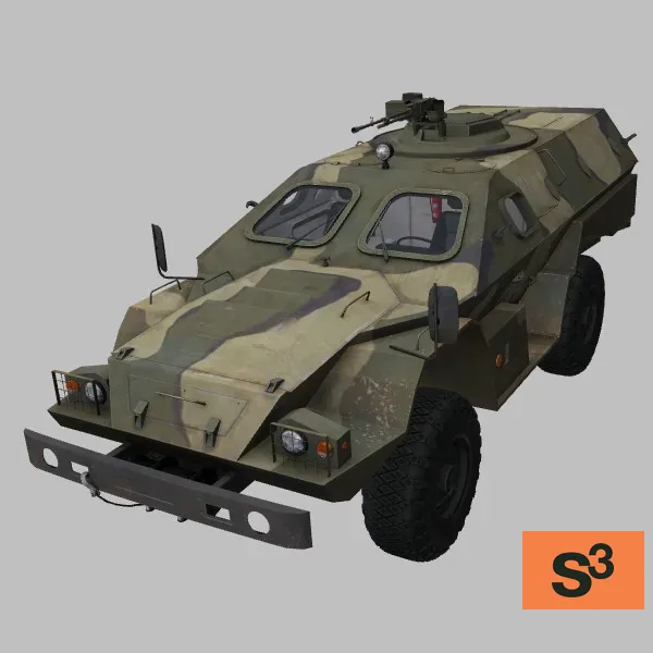 BPM-97 · Kord · RU · camo — 3D model preview