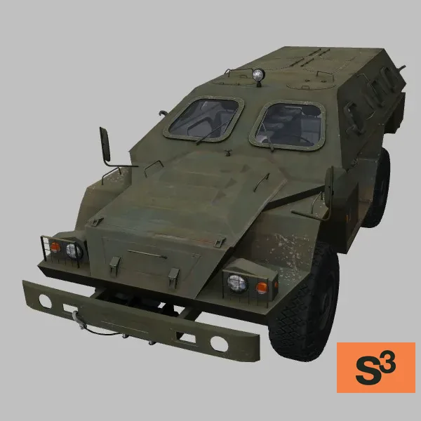 BPM-97 · RU · green — 3D model preview