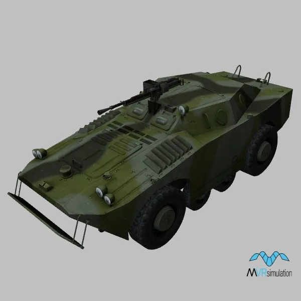 BRDM-1 · AO · camo — 3D model preview