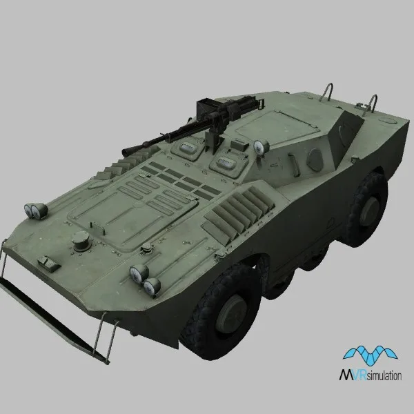 BRDM-1 · RU · green — 3D model preview