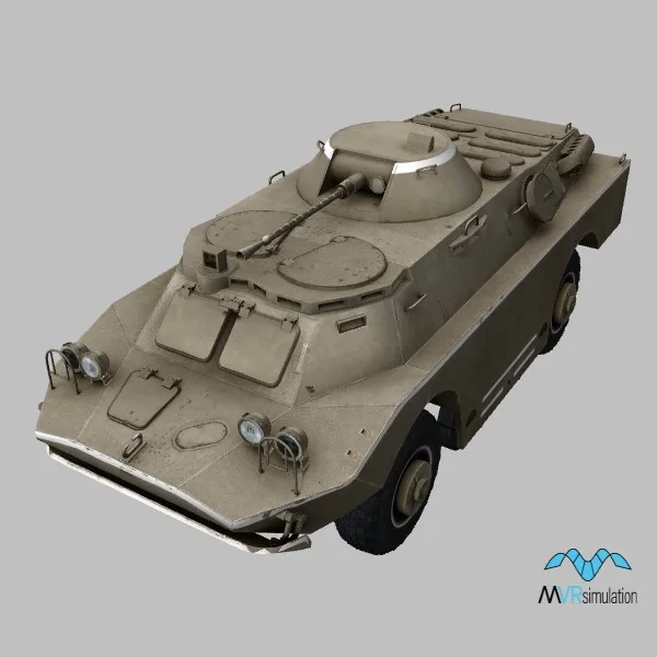 BRDM-2 · RU · desert — 3D model preview