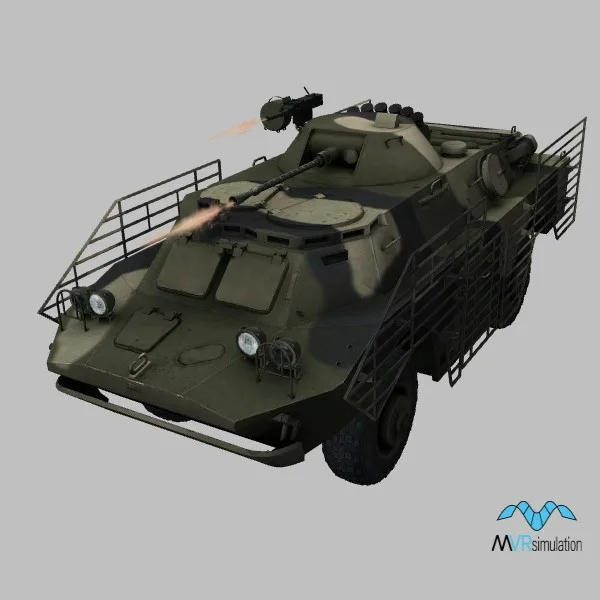 BRDM-2 · UA · camo — 3D model preview