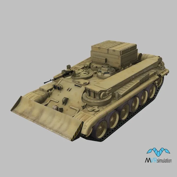 BREM-1M · SY · desert — 3D model preview