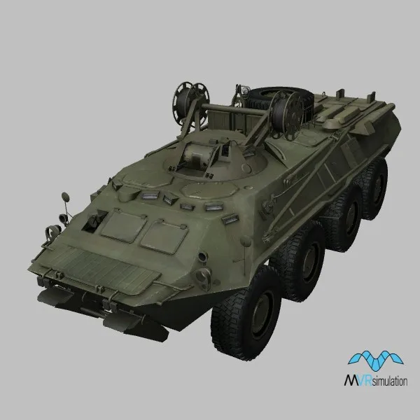 BREM-K · RU · green — 3D model preview