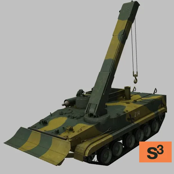 BREM-L · RU · camo — 3D model preview