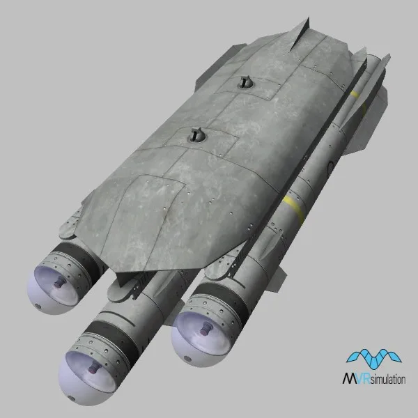 Brimstone-Launcher · GB · grey — 3D model preview