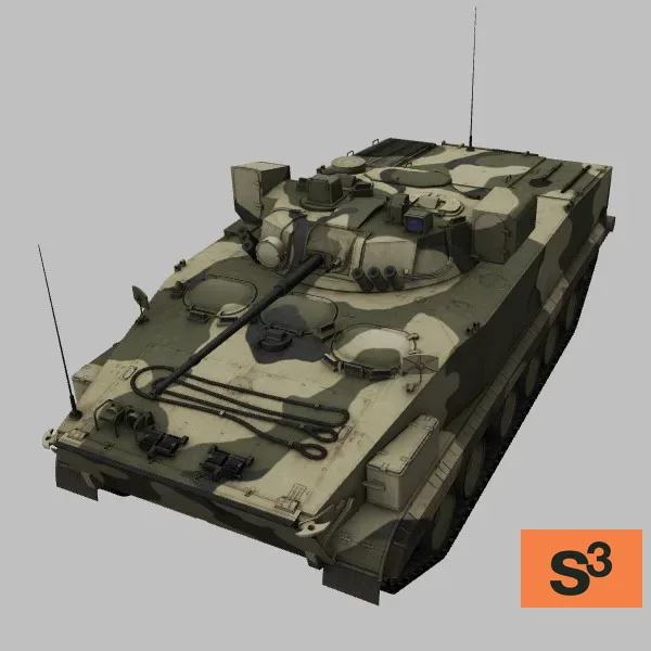 BRM-3K · RU · camo — 3D model preview