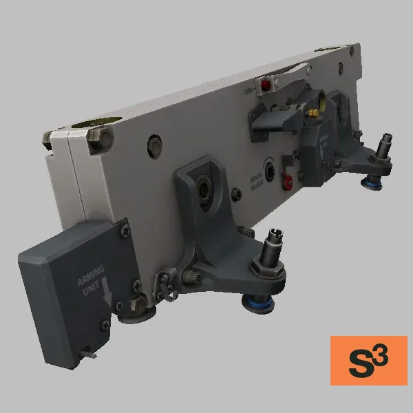 BRU-71A · US · grey — 3D model preview