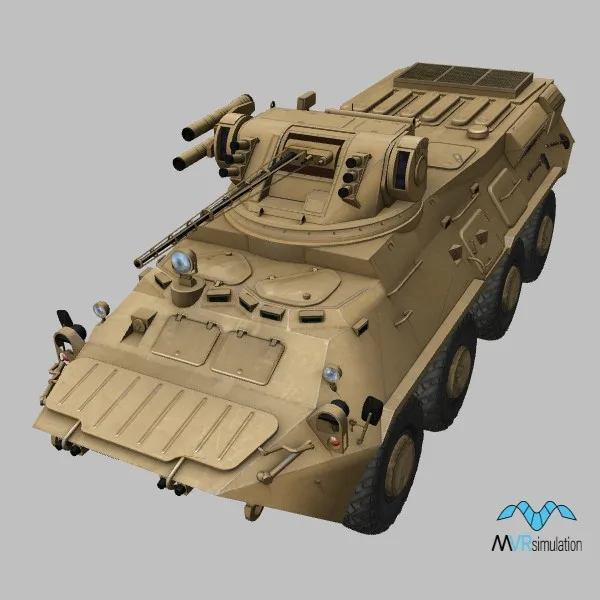 BTR-3E1 · UA · desert — 3D model preview