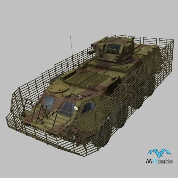 BTR-4E · IQ · camo — 3D model preview