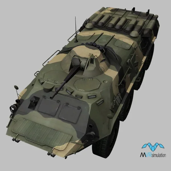 BTR-80 · UA · camo — 3D model preview