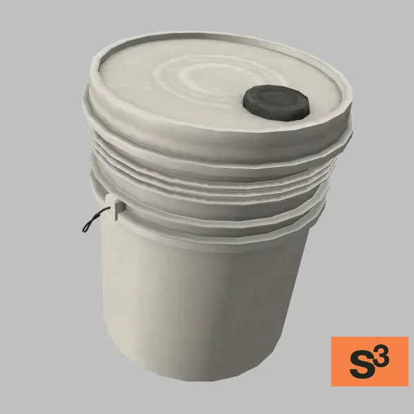 bucket-5gallon-001 — 3D model preview