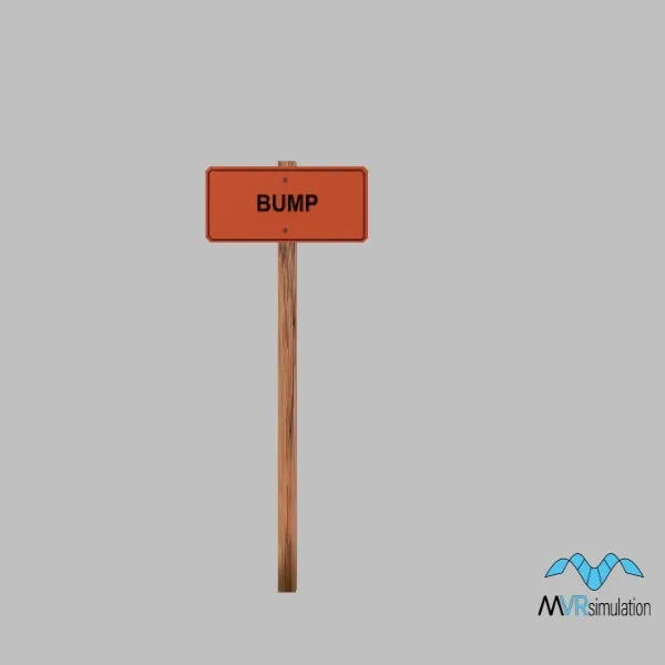 bump-sign-001c — 3D model preview