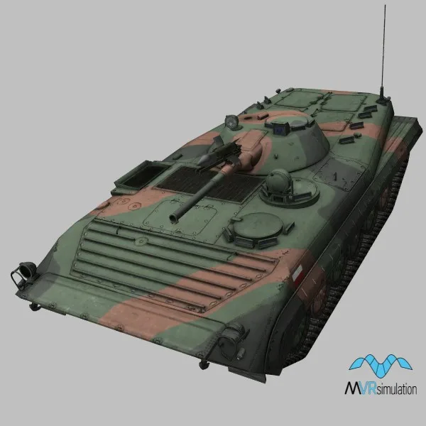 BWP-1 · PL · camo — 3D model preview