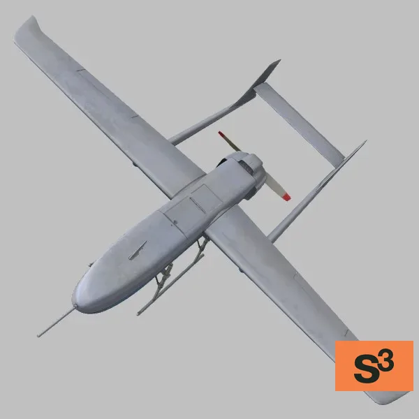 BZK-008 · CN · grey — 3D model preview