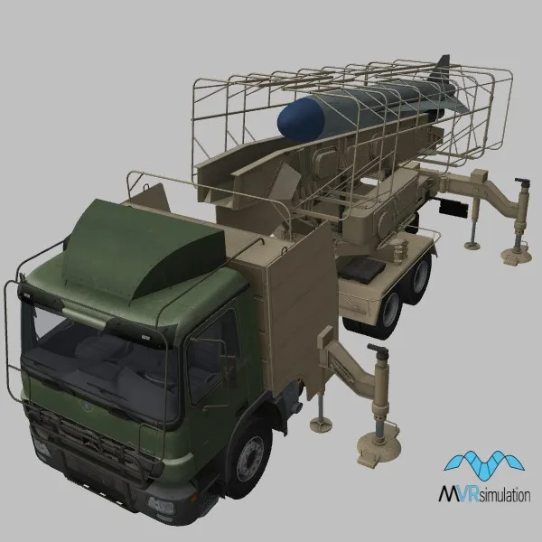 C-201W · IR · desert — 3D model preview