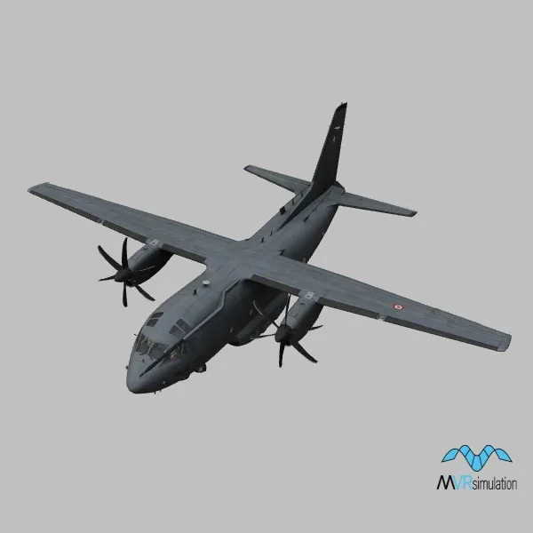 C-27J · IT · grey — 3D model preview