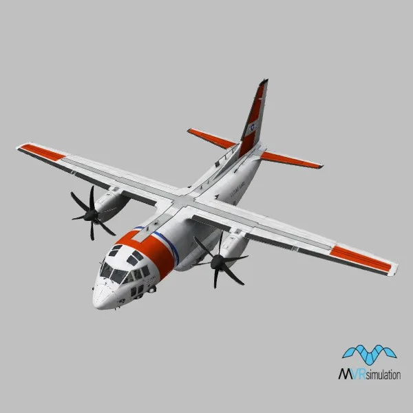 C-27J · US · white — 3D model preview