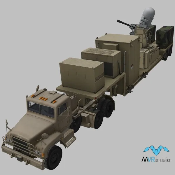 C-RAM-Centurion · US · desert — 3D model preview