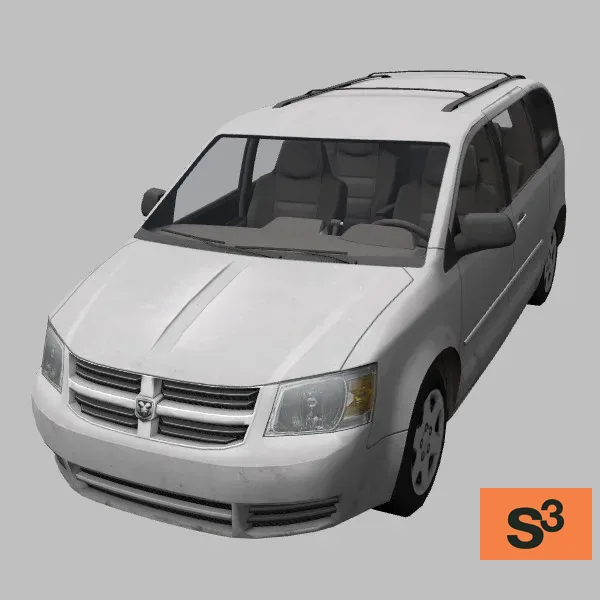 Caravan-2010 · US · white — 3D model preview