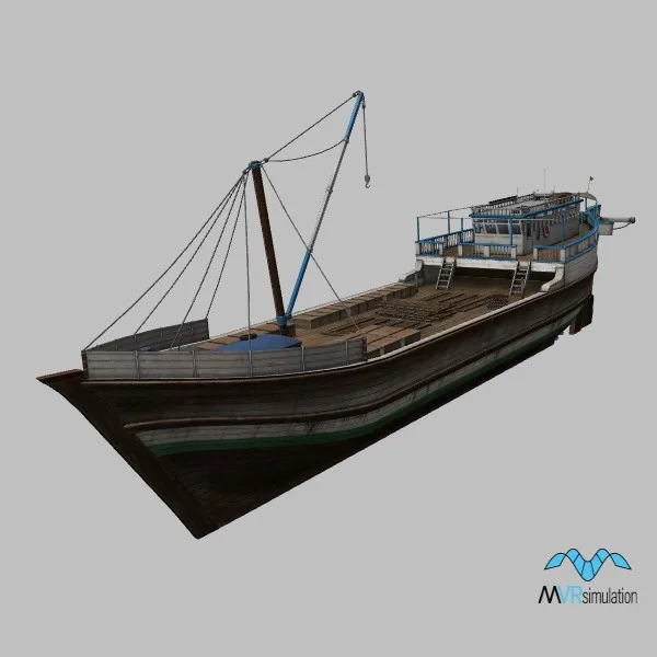 Cargo-Dhow-005 · SO — 3D model preview