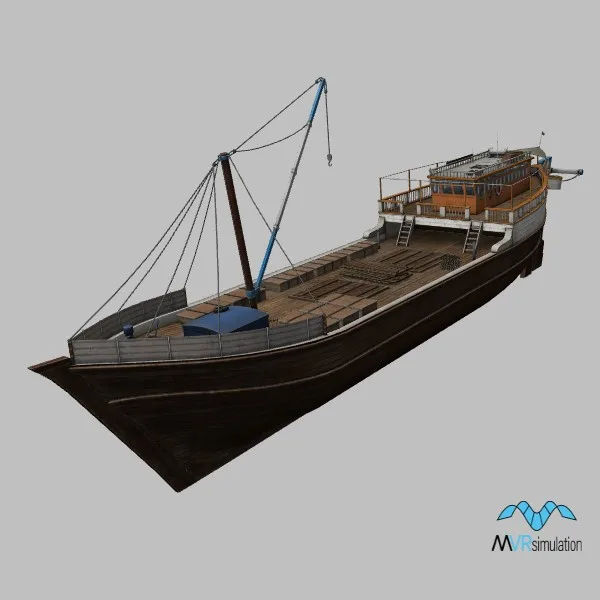 Cargo-Dhow-006 · SO — 3D model preview