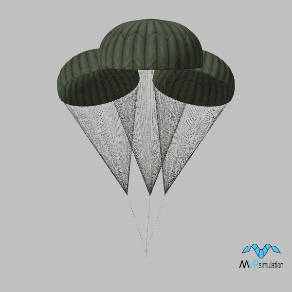 Cargo-parachute-003 — 3D model preview