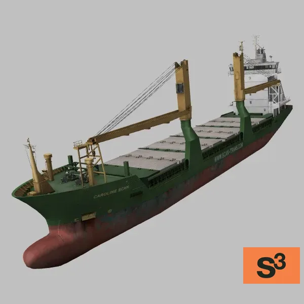 Caroline-Scan · AG — 3D model preview