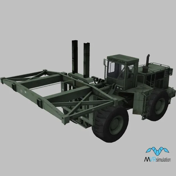 Caterpillar-988B-Handler · US · green — 3D model preview