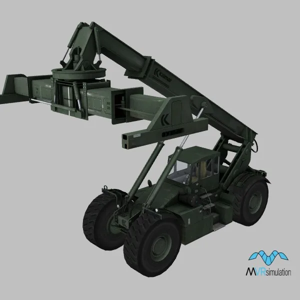 Caterpillar-988B-Stacker · US · green — 3D model preview