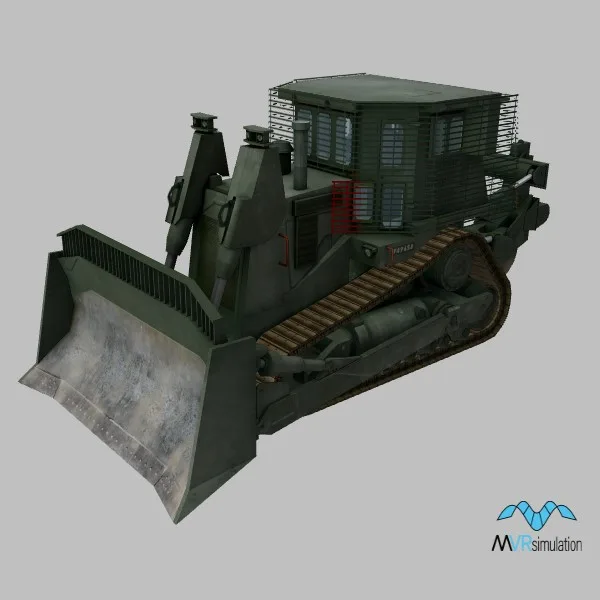 Caterpillar-D9 · US · green — 3D model preview