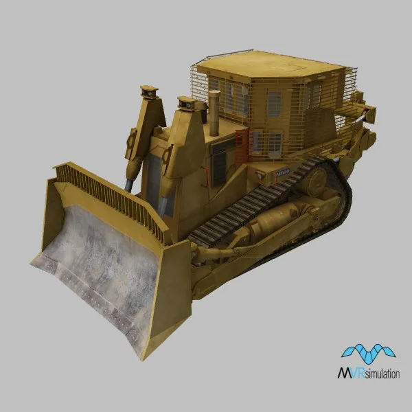 Caterpillar-D9 · US · yellow — 3D model preview