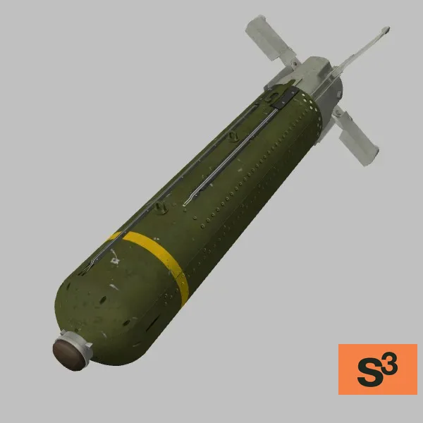CBU-107 · US · green — 3D model preview