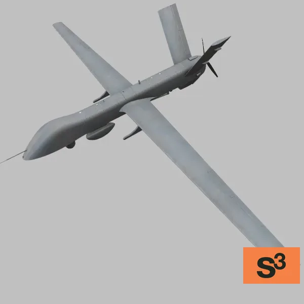 CH-4B · SA · grey — 3D model preview