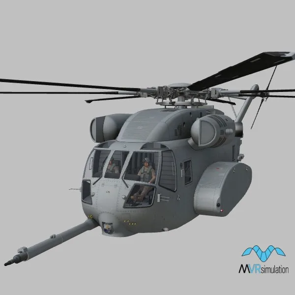CH-53K · US · grey — 3D model preview