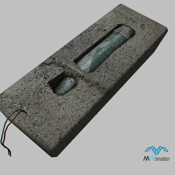 Concrete-155mm-shell — 3D model preview
