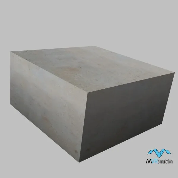concrete block-002 big — 3D model preview