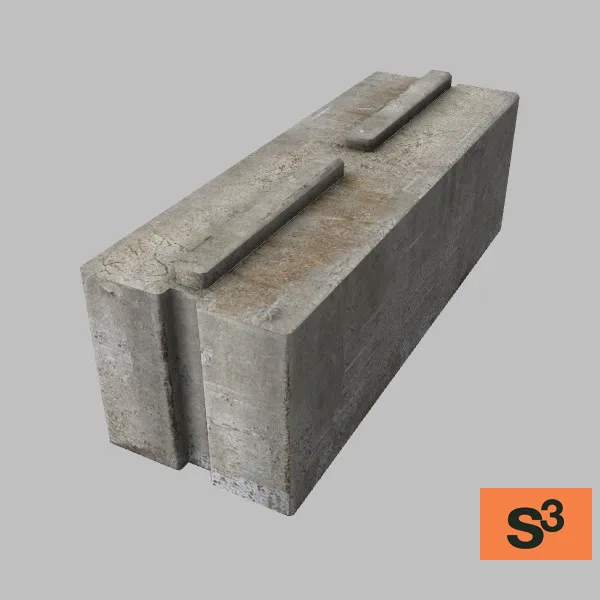 concrete-block-006 — 3D model preview