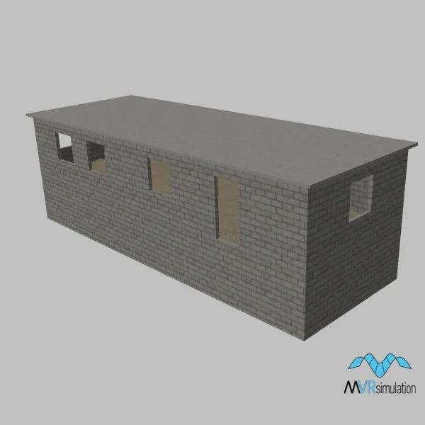 concrete-building-010 — 3D model preview